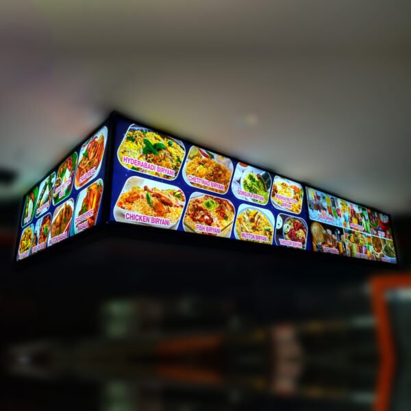 White Backlit Sticker Printing (Light Box) - Image 2