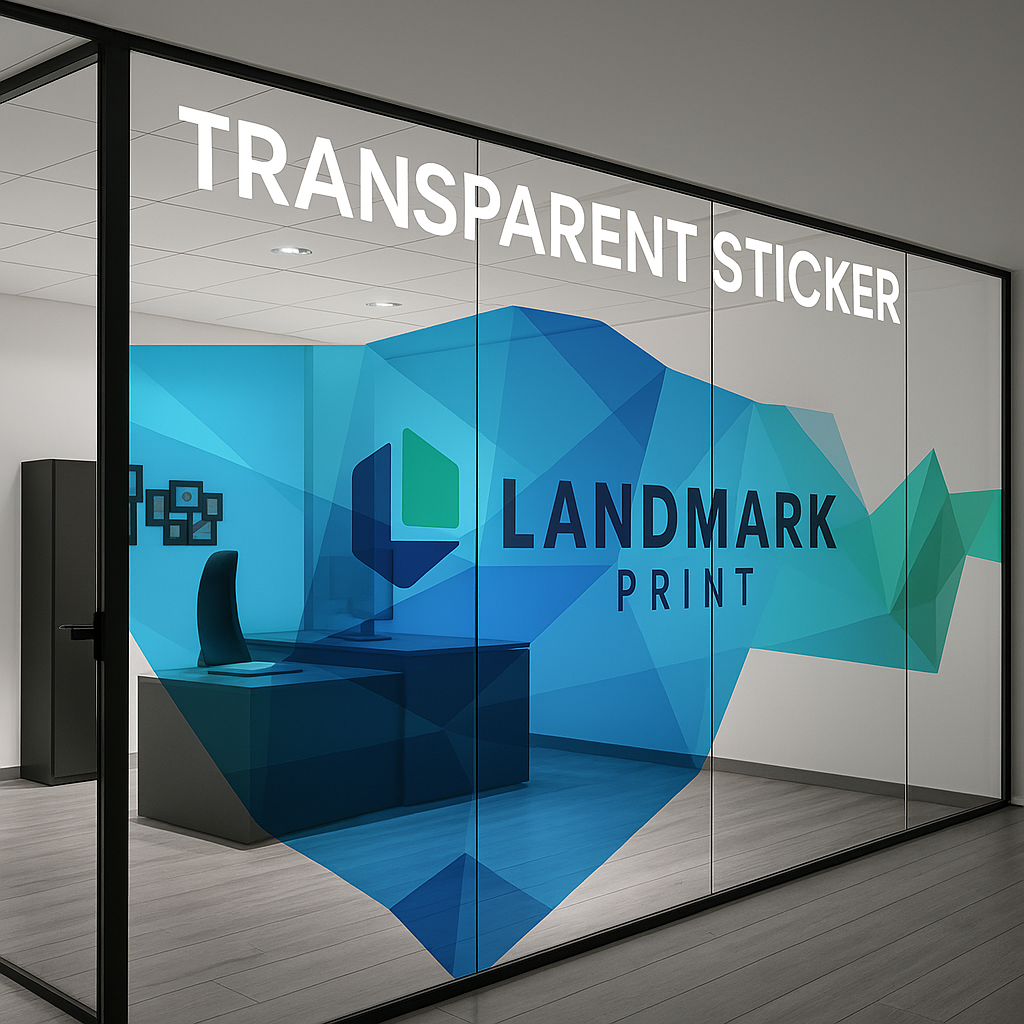 Transparent Sticker Printing