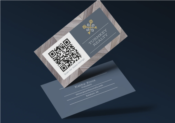 Spot UV Name Card Print - Image 3