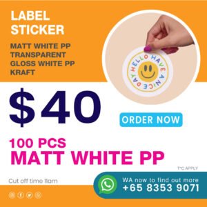 Label Sticker Print