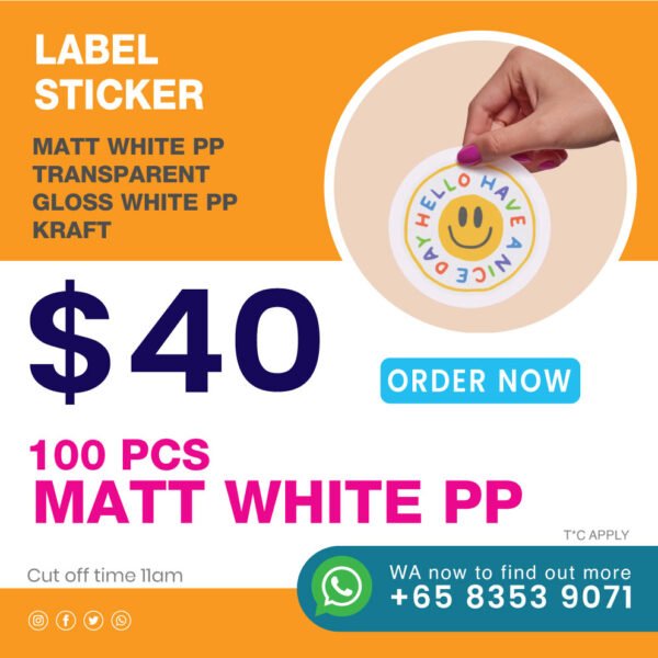 Label Sticker Print