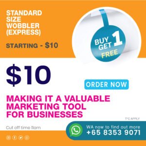 Standard Size Wobbler (Express)