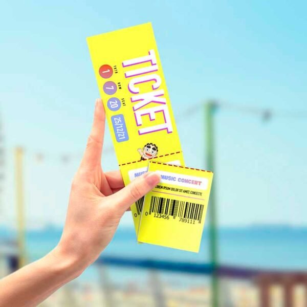Tickets / Vouchers with Serial Numbers - Image 4