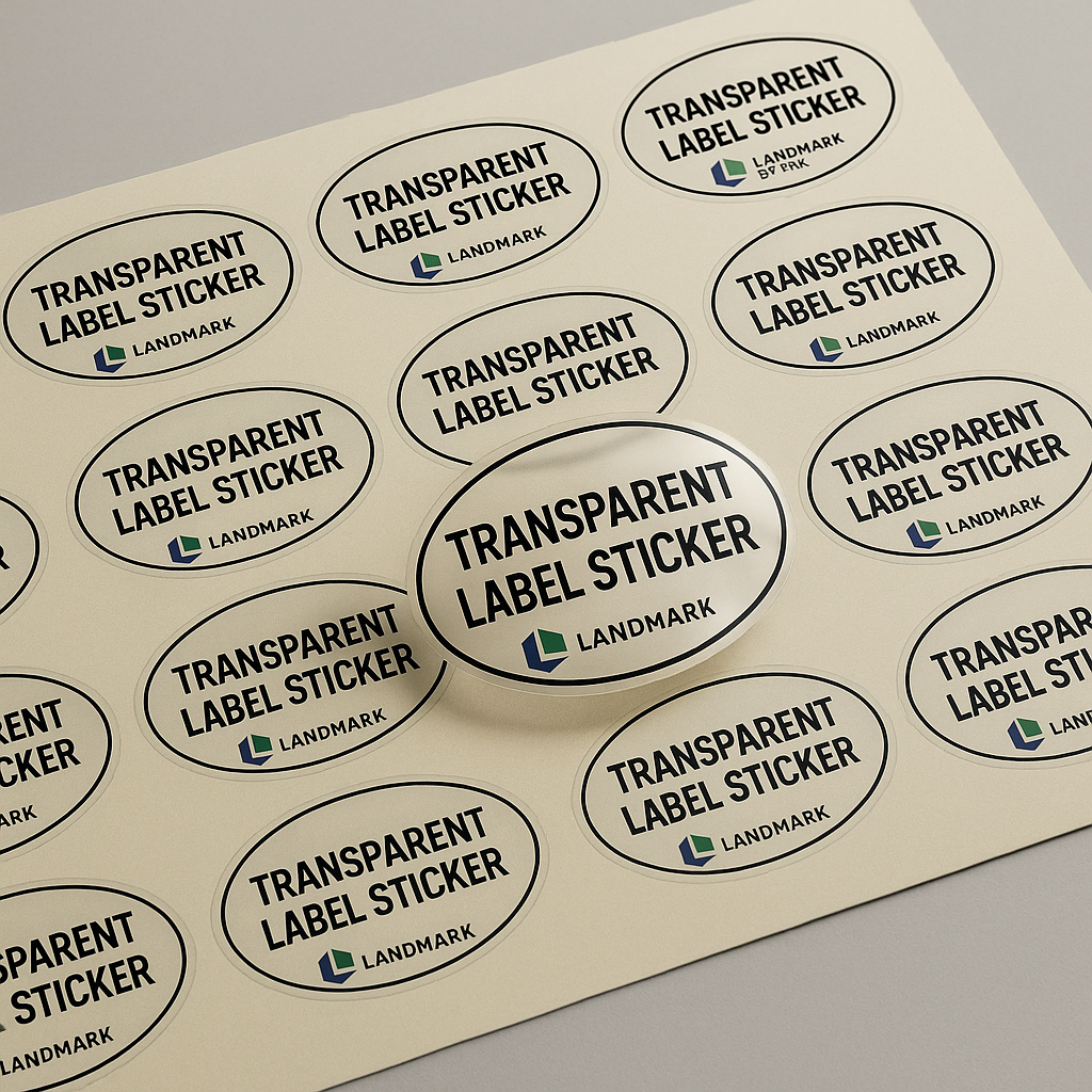 Standard Transparent Label Stickers