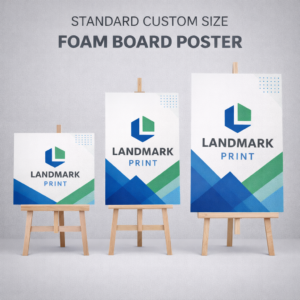 Standard Custom Size Foam Board Poster